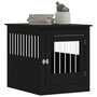 Voir la diapositive 4 : VIDAXL Meuble de cage pour chiens noir 64,5x80x71 cm bois d'ingenierie
