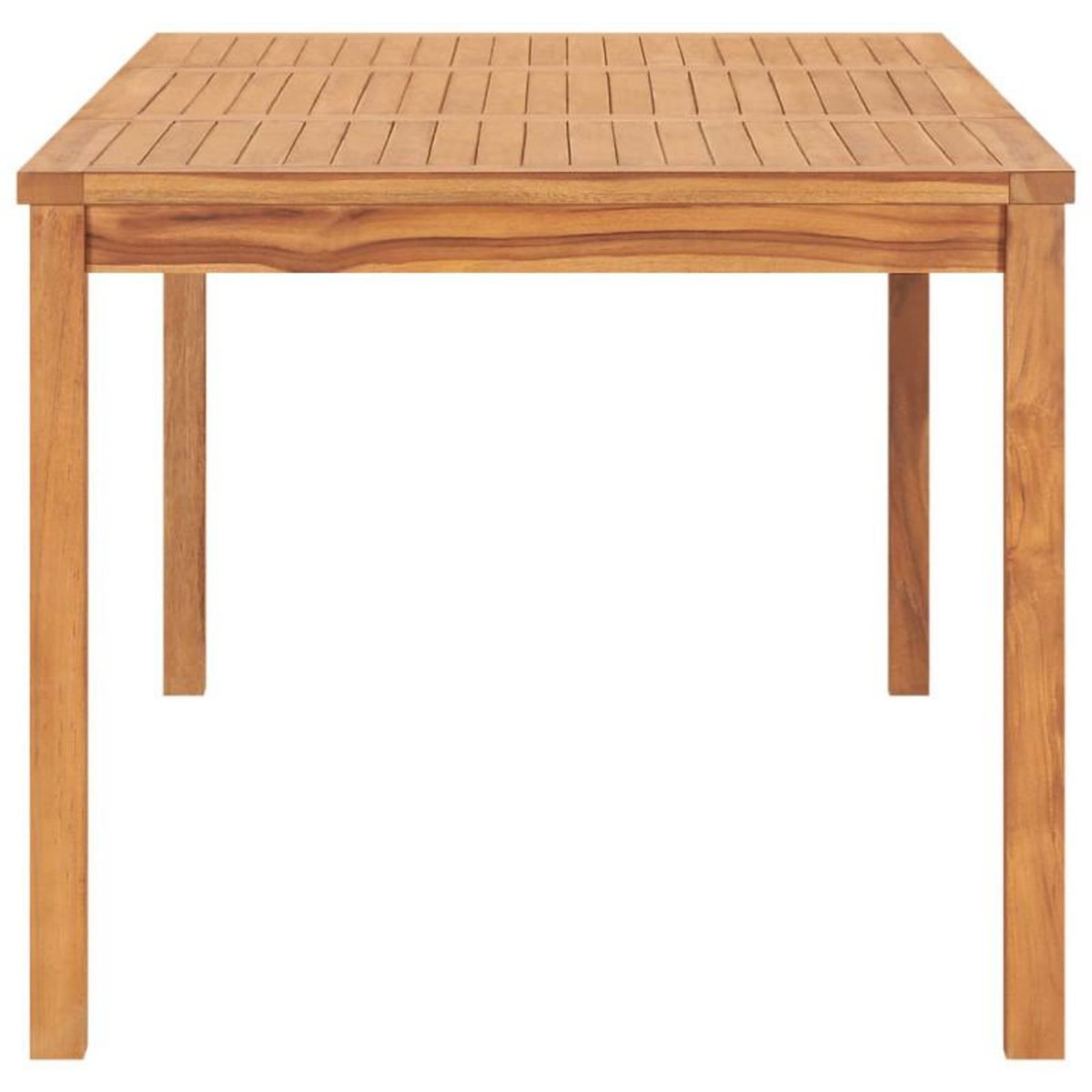 VIDAXL Table à dîner de jardin 180x90x77 cm Bois de teck solide