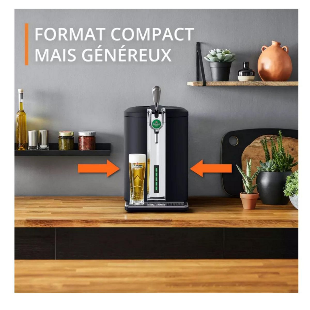 KRUPS Machine à bière 5l bleu nuit - YY5603FD