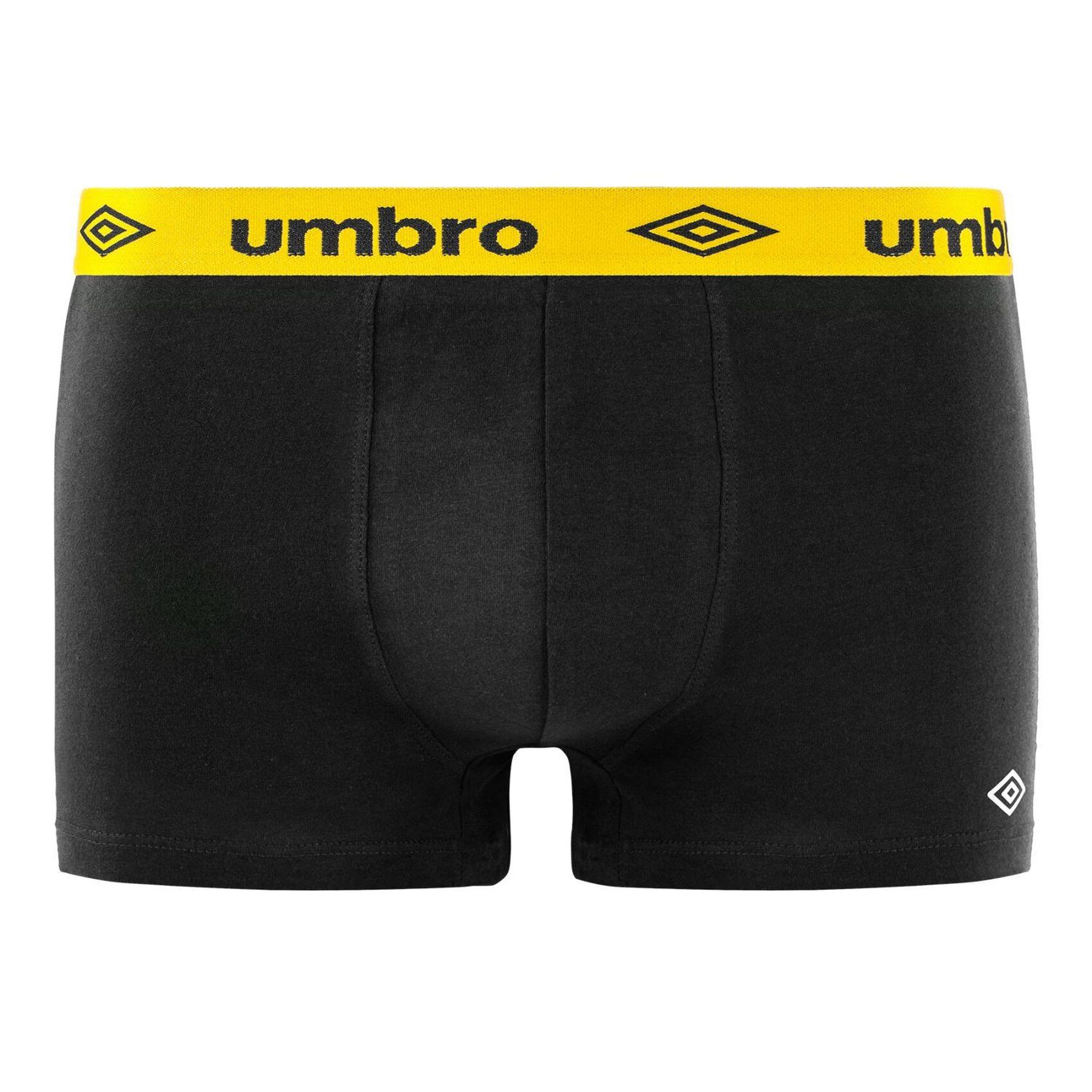 Voir la diapositive 6 : UMBRO Lot de 4 Boxers coton homme