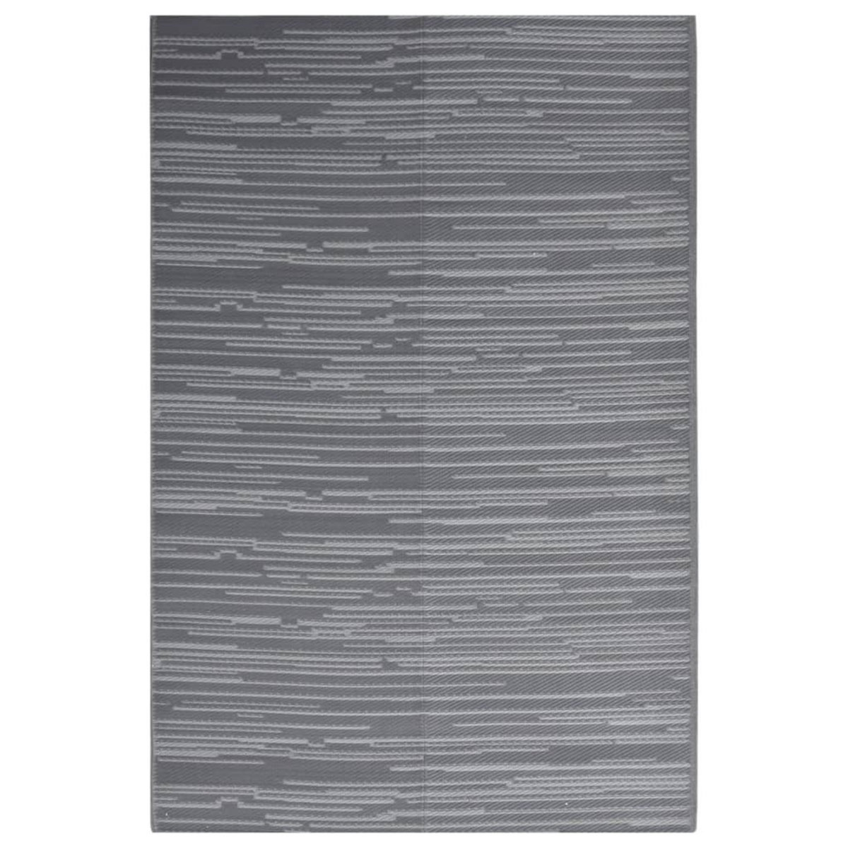 VIDAXL Tapis d'exterieur Anthracite 140x200 cm PP