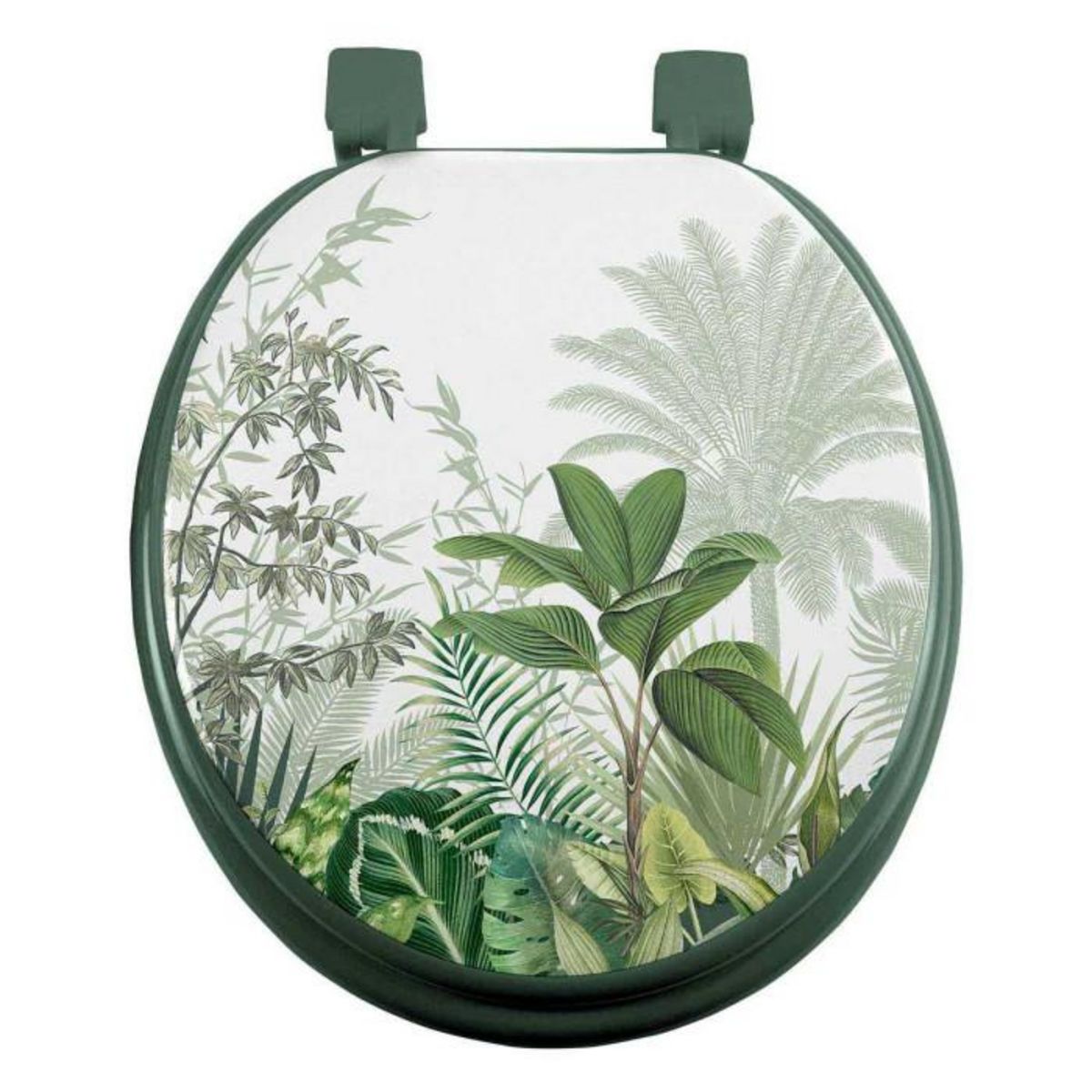 Paris Prix Abattant WC Imprimé  Vagabonde  47cm Kaki