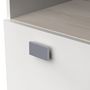 Voir la diapositive 2 : Meuble de rangement de cuisine compact 3 portes 1 tiroir L99cm PESTO