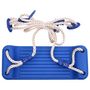 Voir la diapositive 2 : VIDAXL Sièges de balançoire avec cordes 2 pcs bleu 38x16 cm PE