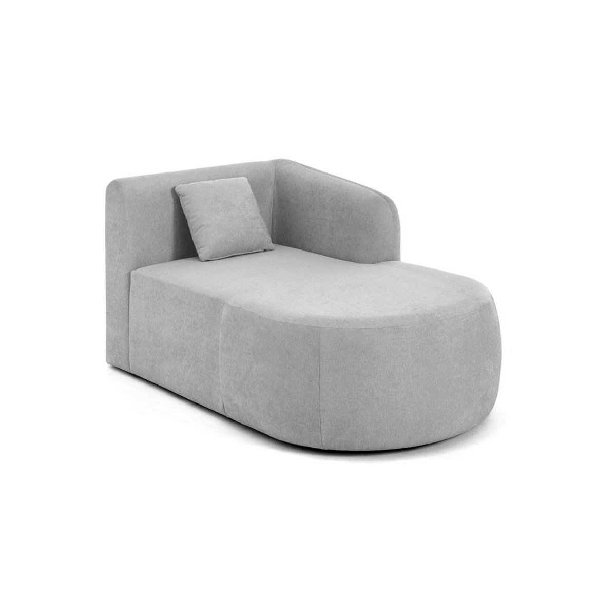 LISA DESIGN Ikare - module d'assise méridienne droit - en tissu