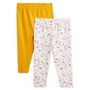 Voir la diapositive 2 : IN EXTENSO Lot de 2 leggings long bébé fille