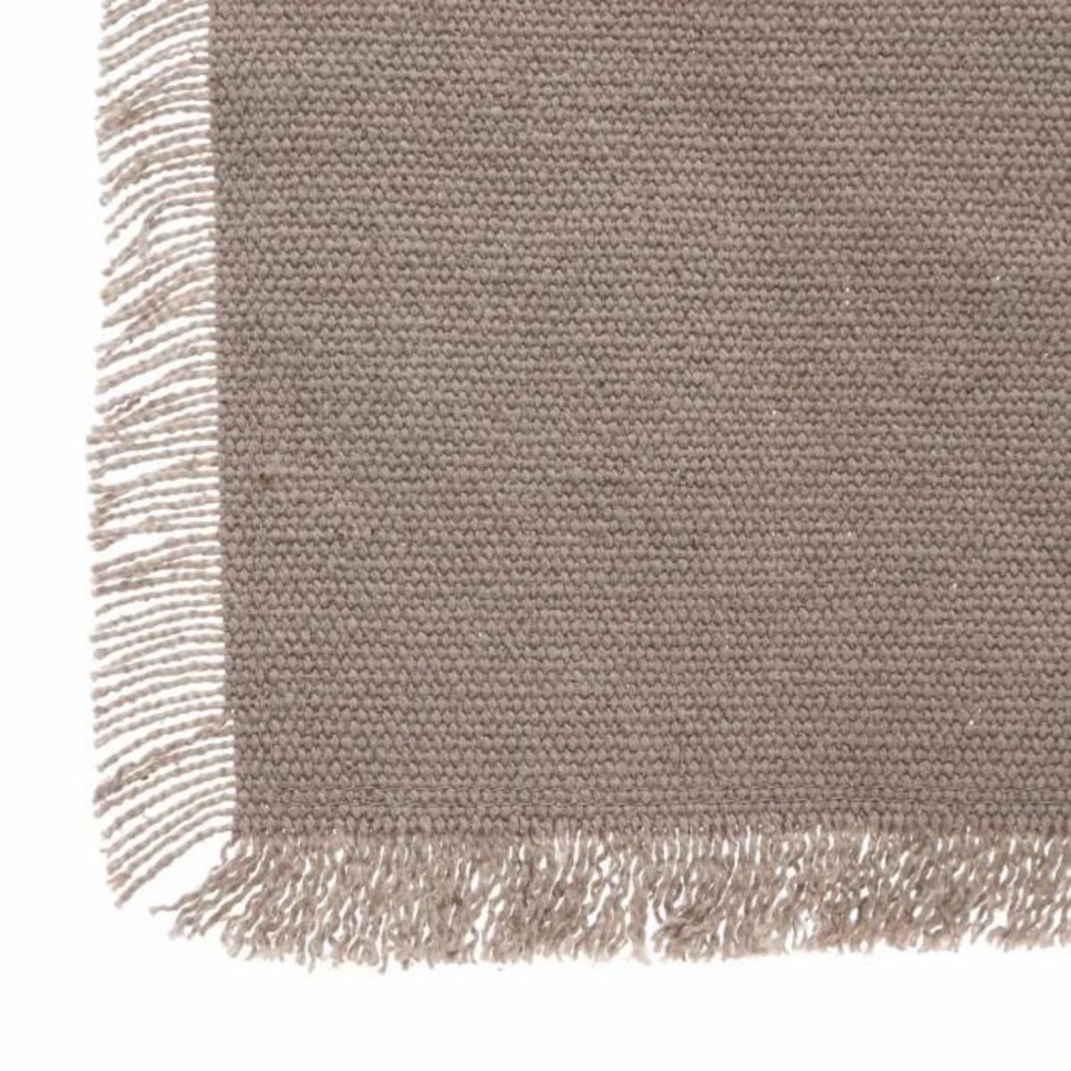 SECRET DE GOURMET Chemin de Table  Maha  38x140cm Gris