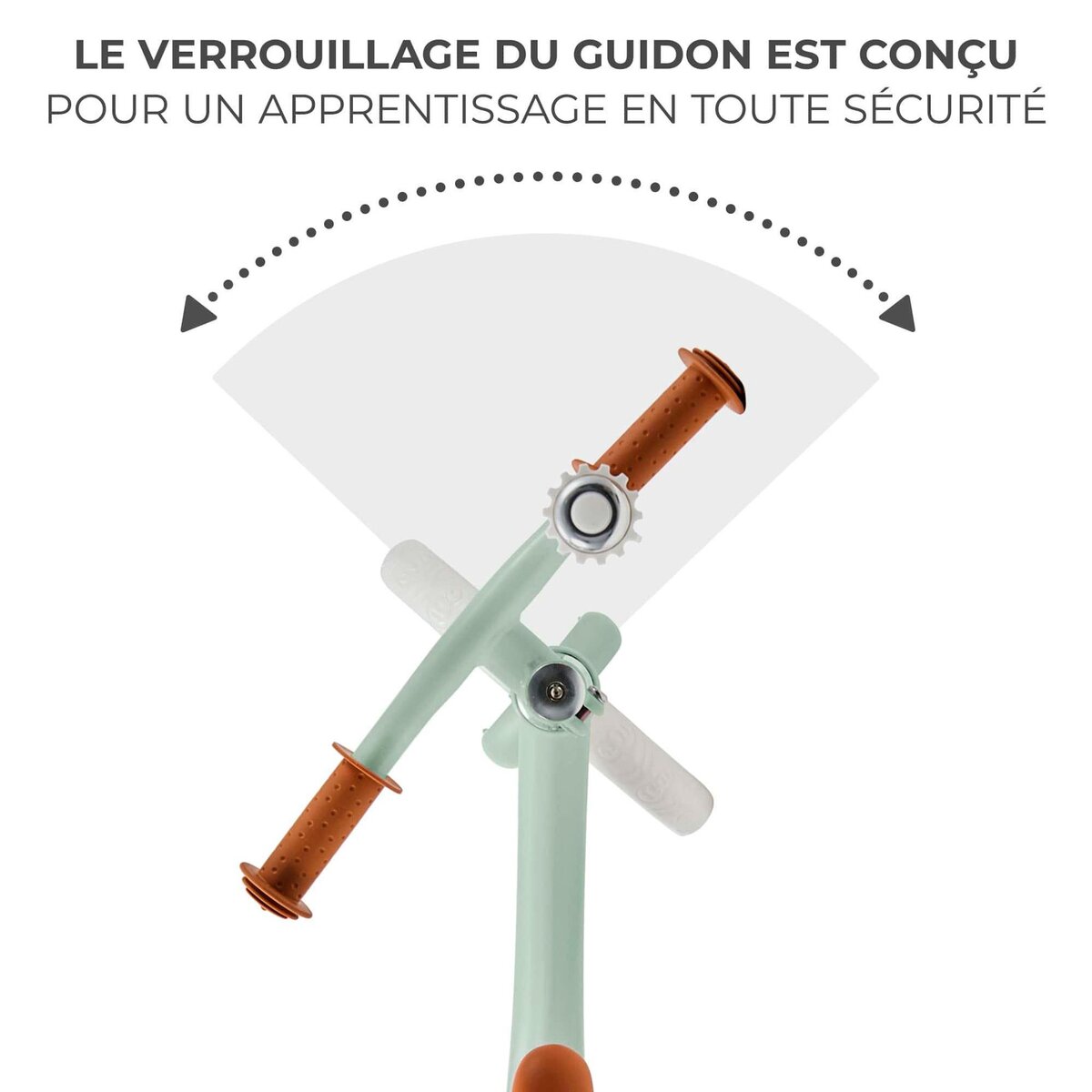 KINDERKRAFT Draisienne enfant design retro roues en mousse impermeable