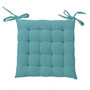 Voir la diapositive 1 : Paris Prix Galette de Chaise Piquée  Cambria  38x38cm Bleu Glacier