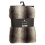 Voir la diapositive 4 : ATMOSPHERA Plaid Imitation Fourrure  Grizzli  180x230cm Gris