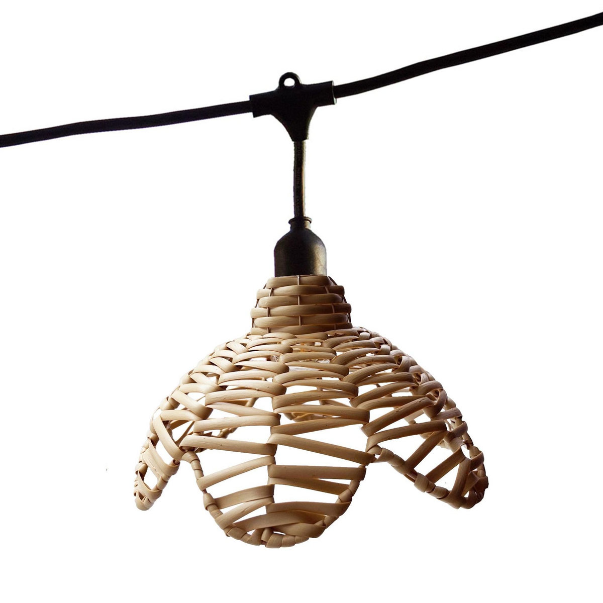 Lumisky Guirlande lumineuse raccordable FLOWER Marron Caoutchouc 6m