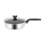 Voir la diapositive 1 : ACTUEL Sauteuse induction inox revétu 28 cm 