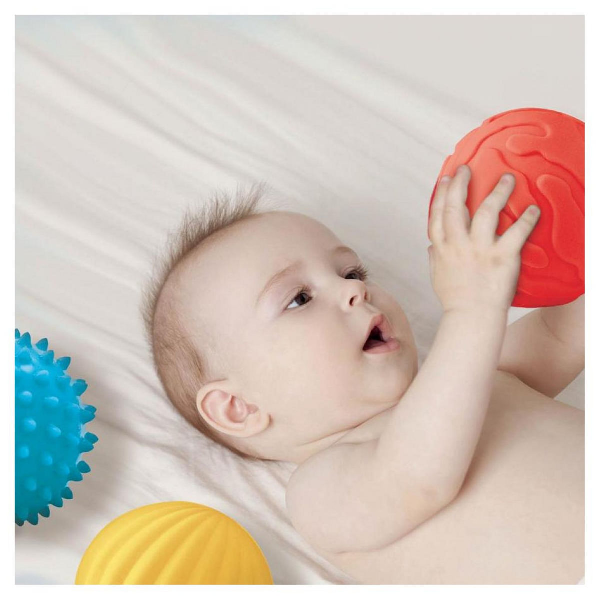 LUDI 3 balles sensorielles - lapin