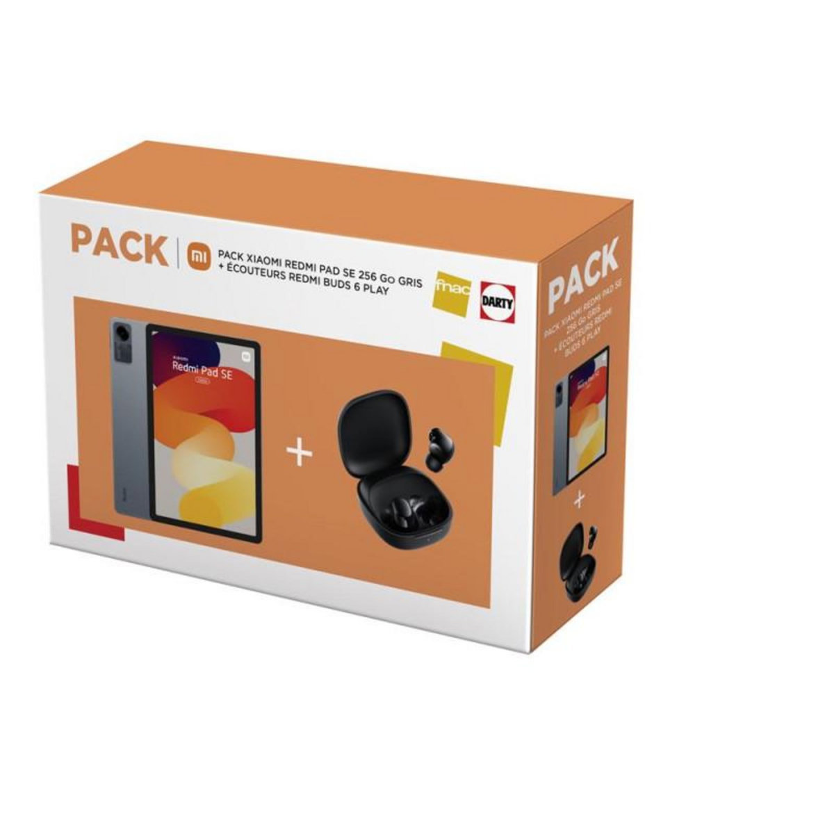 XIAOMI Tablette Tactile Xiaomi Redmi Pad SE 11 256 Go Gris graphite + Ecouteurs Redmi Buds 6 Play