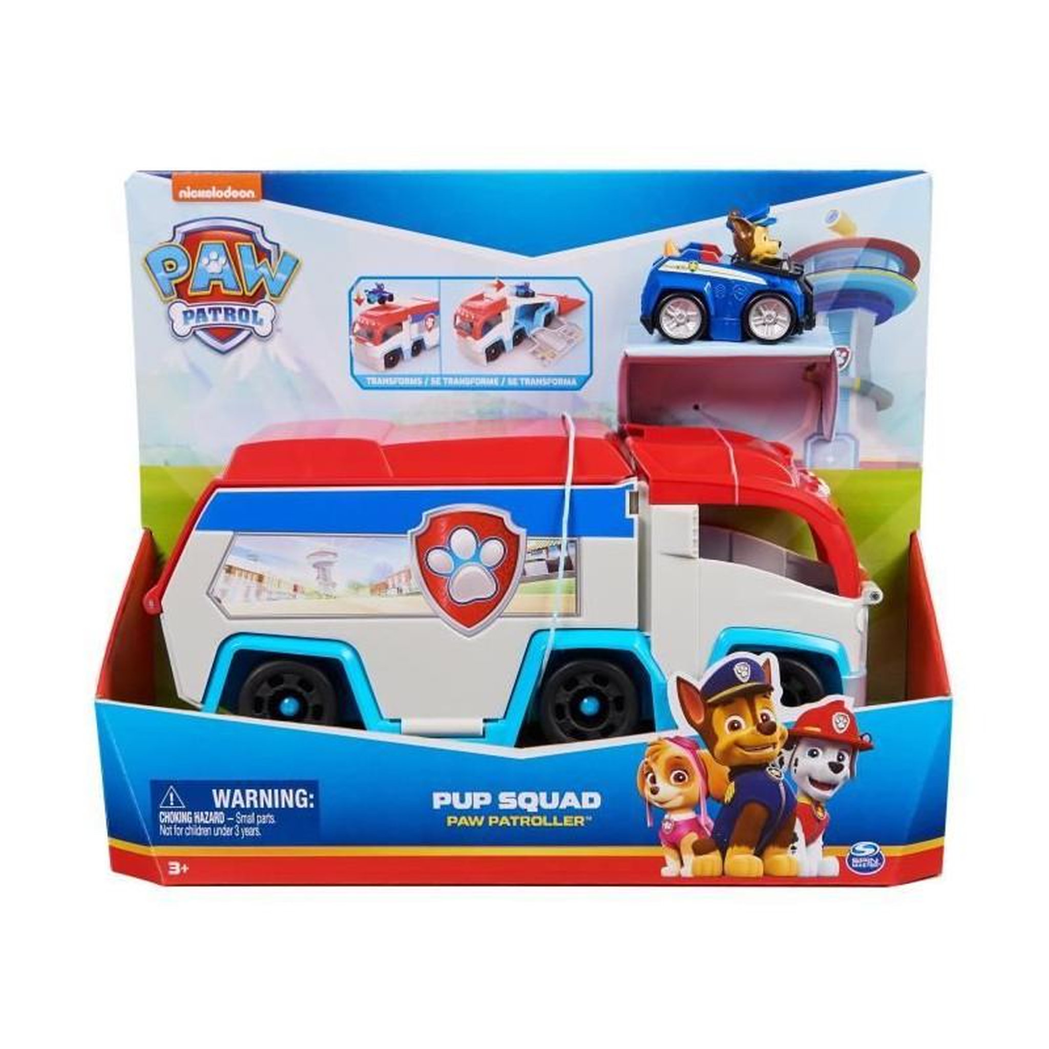 Voir la diapositive 2 : Spin Master SPIN MASTER PAT' PATROUILLEUR PUP SQUAD CORE La Pat' Patrouille
