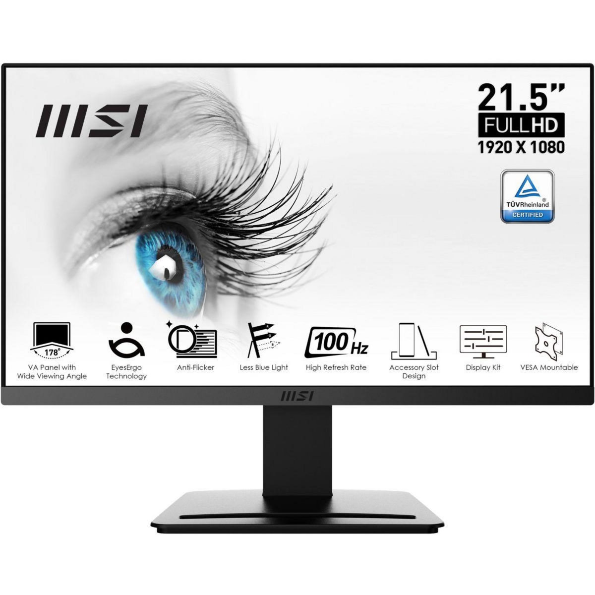 MSI Ecran PC PRO MP223 Plat 22'' VA
