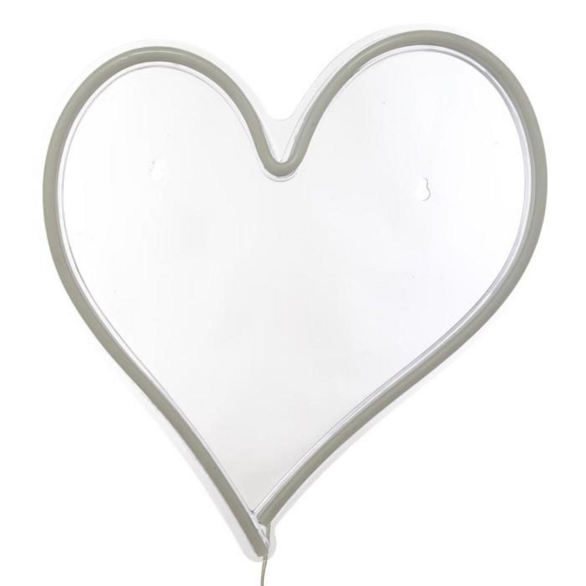 ATMOSPHERA Lampe Murale Néon LED  Cœur  34cm Rouge