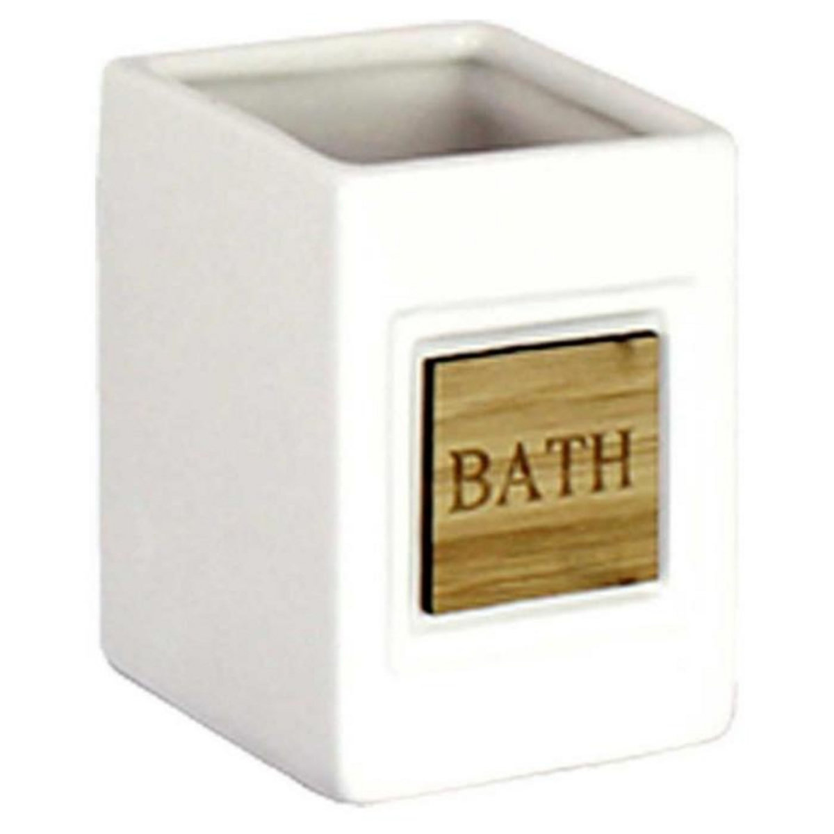 Paris Prix Gobelet Brosse à Dents  Cerawood  10cm Naturel