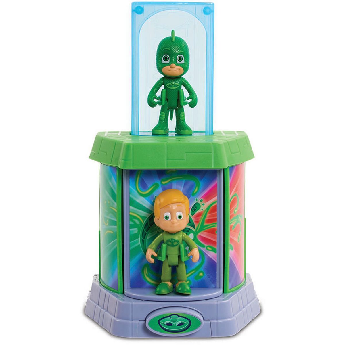 GIOCHI PREZIOSI Coffret Chambre de transformation avec 2 figurines Greg Gluglu - Pyjamasques