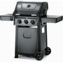 Voir la diapositive 4 : NAPOLEON Barbecue gaz Freestyle F365PGT-FR gris noir 3 brûleurs sur chariot, 51x45 cm