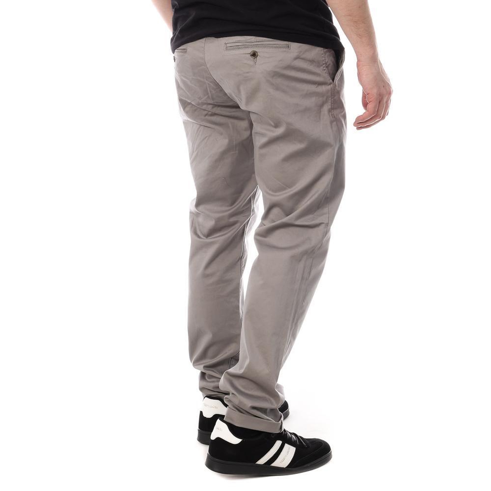 Voir la diapositive 2 : PANAME BROTHERS Chino Gris Clair Homme Paname Brothers Costa