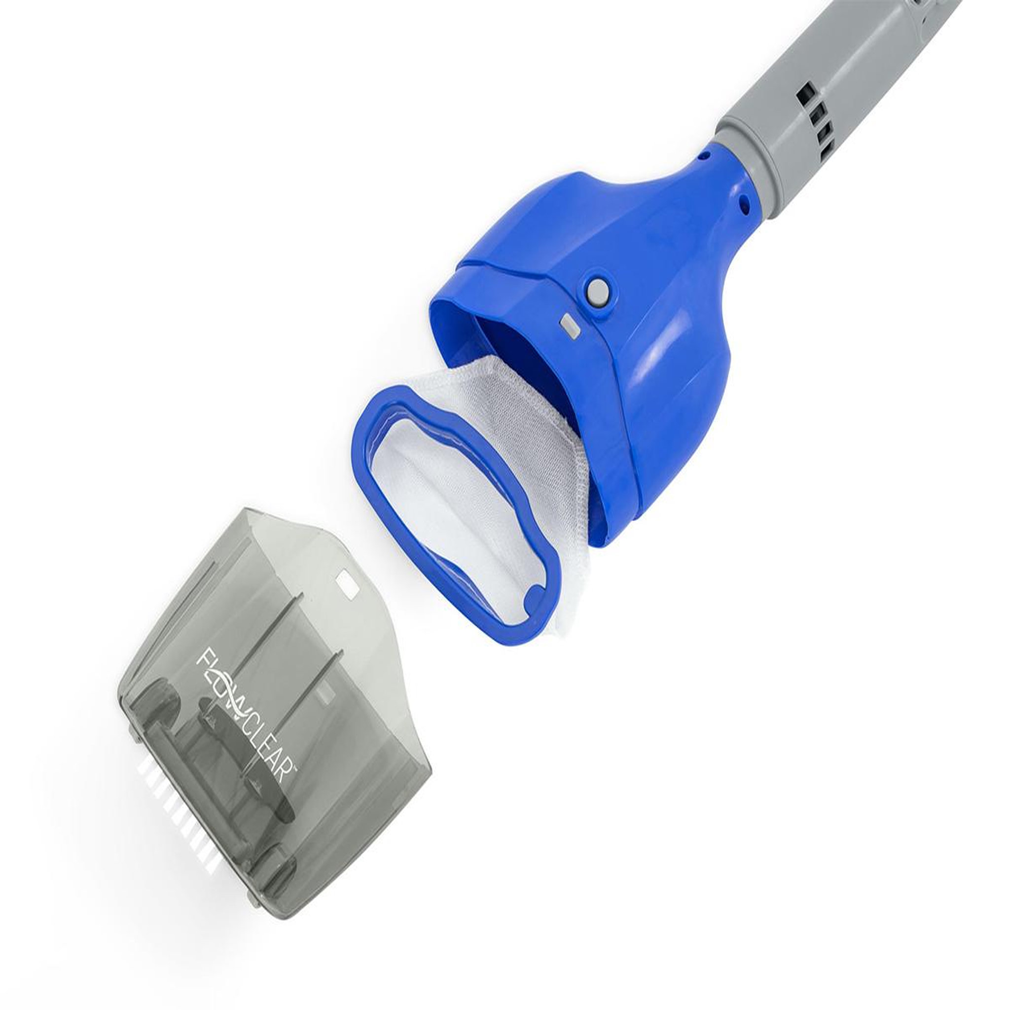 Voir la diapositive 4 : BESTWAY Aspirateur de piscine et spa à batterie Aquatech - Bestway