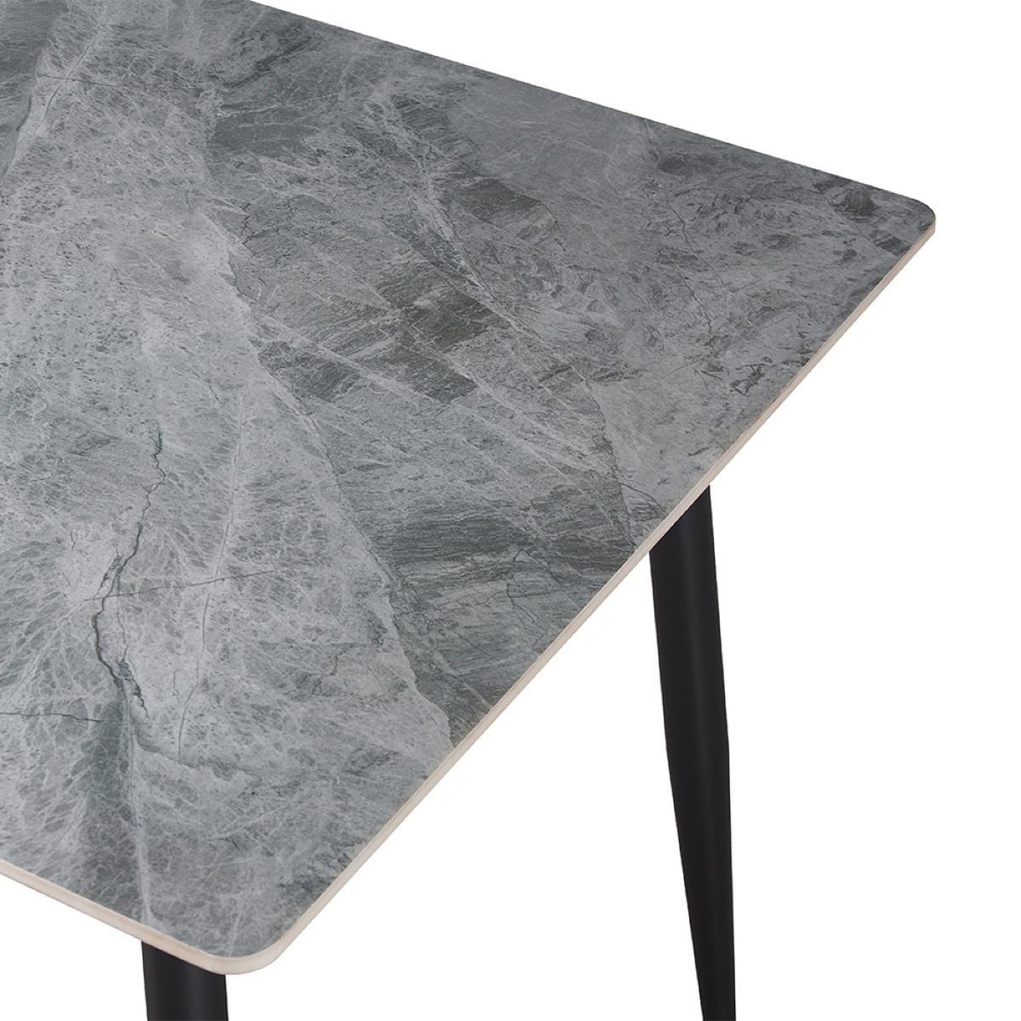 Voir la diapositive 5 : JLC KREATION Table à manger 120cm 4 personnes oskar