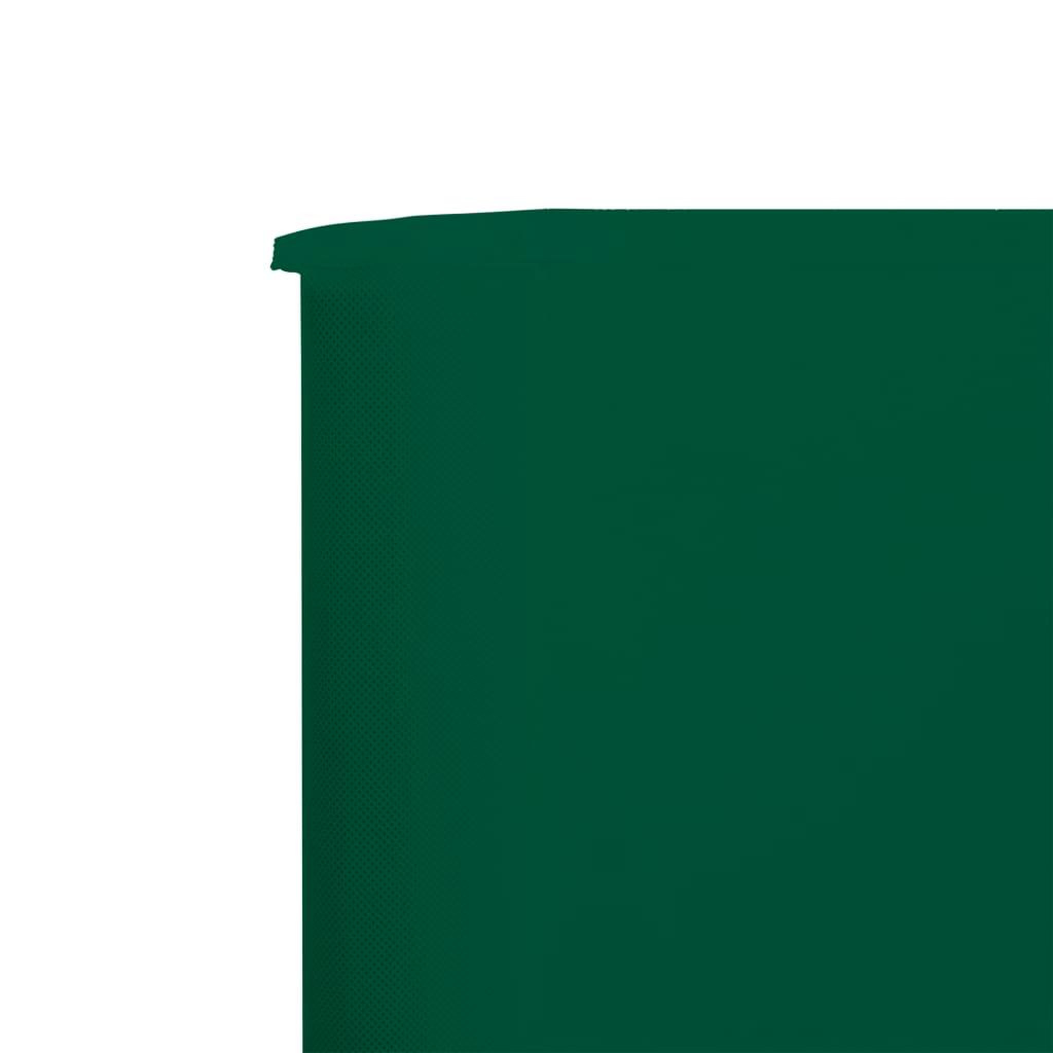 Voir la diapositive 4 : VIDAXL Paravent 9 panneaux Tissu 1200 x 160 cm Vert