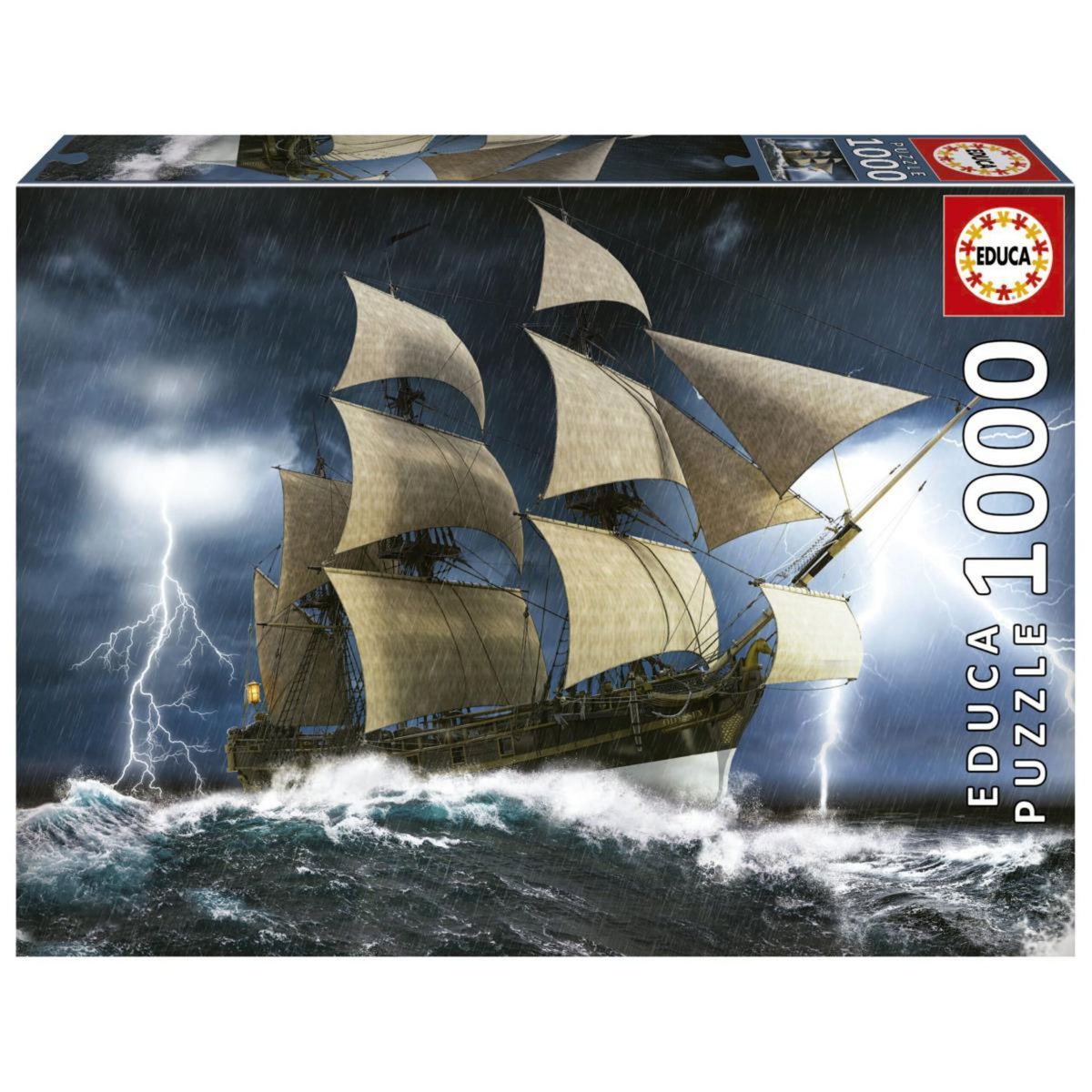 EDUCA Puzzle 1000 pcs - Tempete parfaite