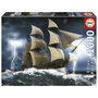 Voir la diapositive 1 : EDUCA Puzzle 1000 pcs - Tempete parfaite