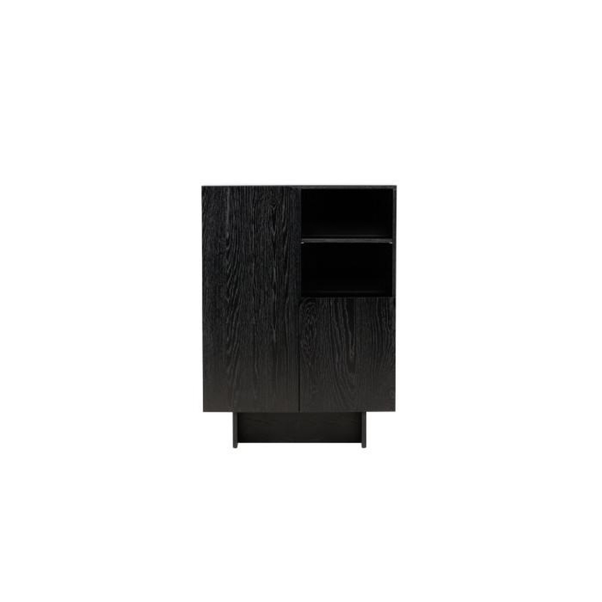 Voir la diapositive 2 : Paris Prix Bahut Haut Design  Tyreso  110cm Noir