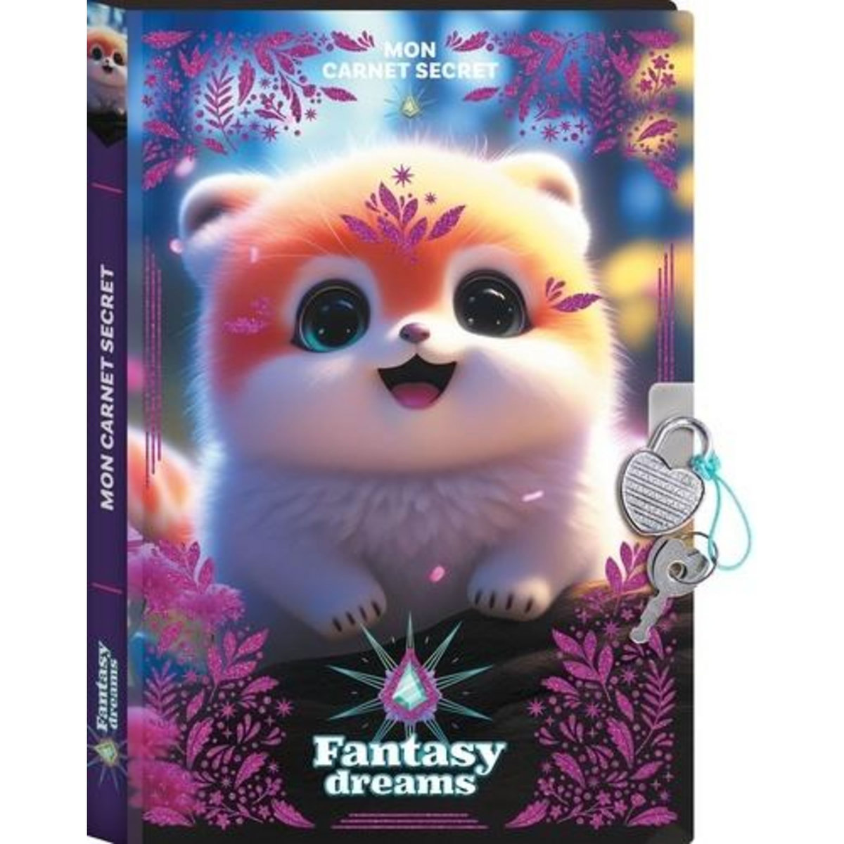 MON CARNET SECRET CHIOT CALIN, Fleurus