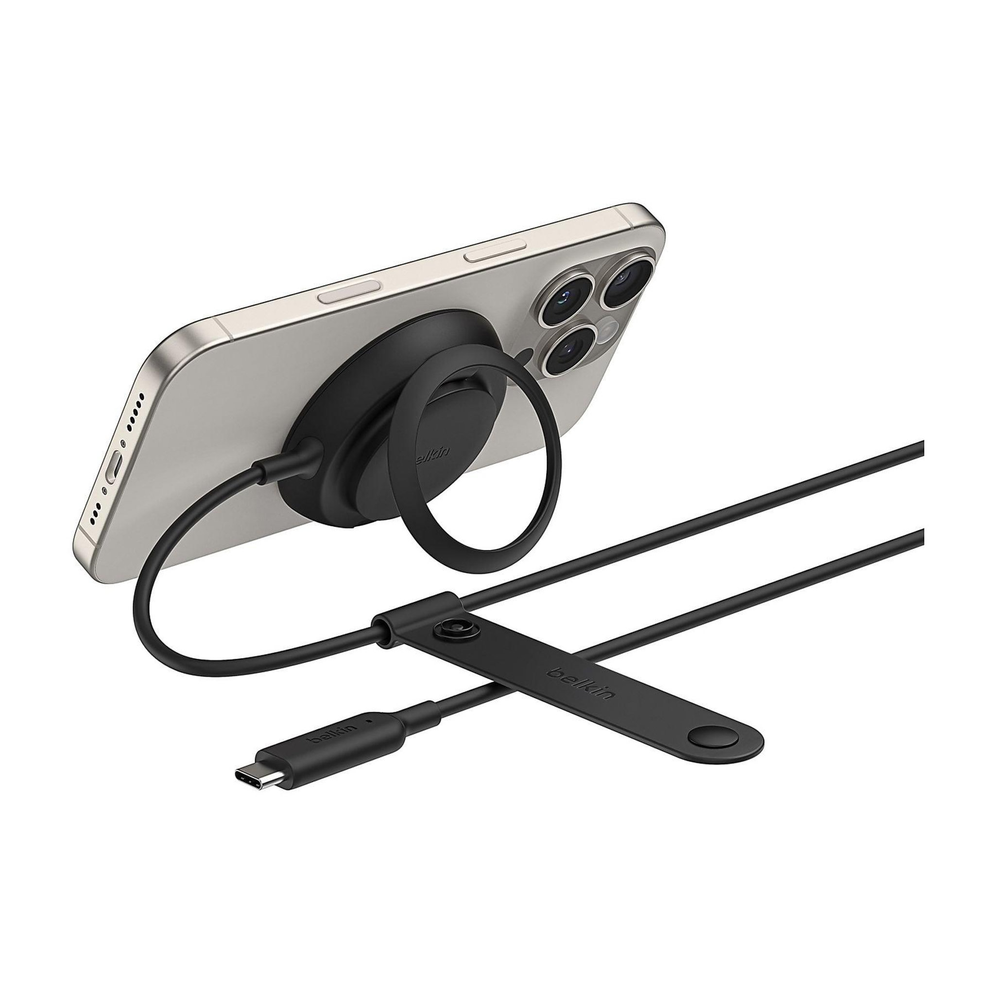 Voir la diapositive 2 : Belkin Chargeur induction pad noir