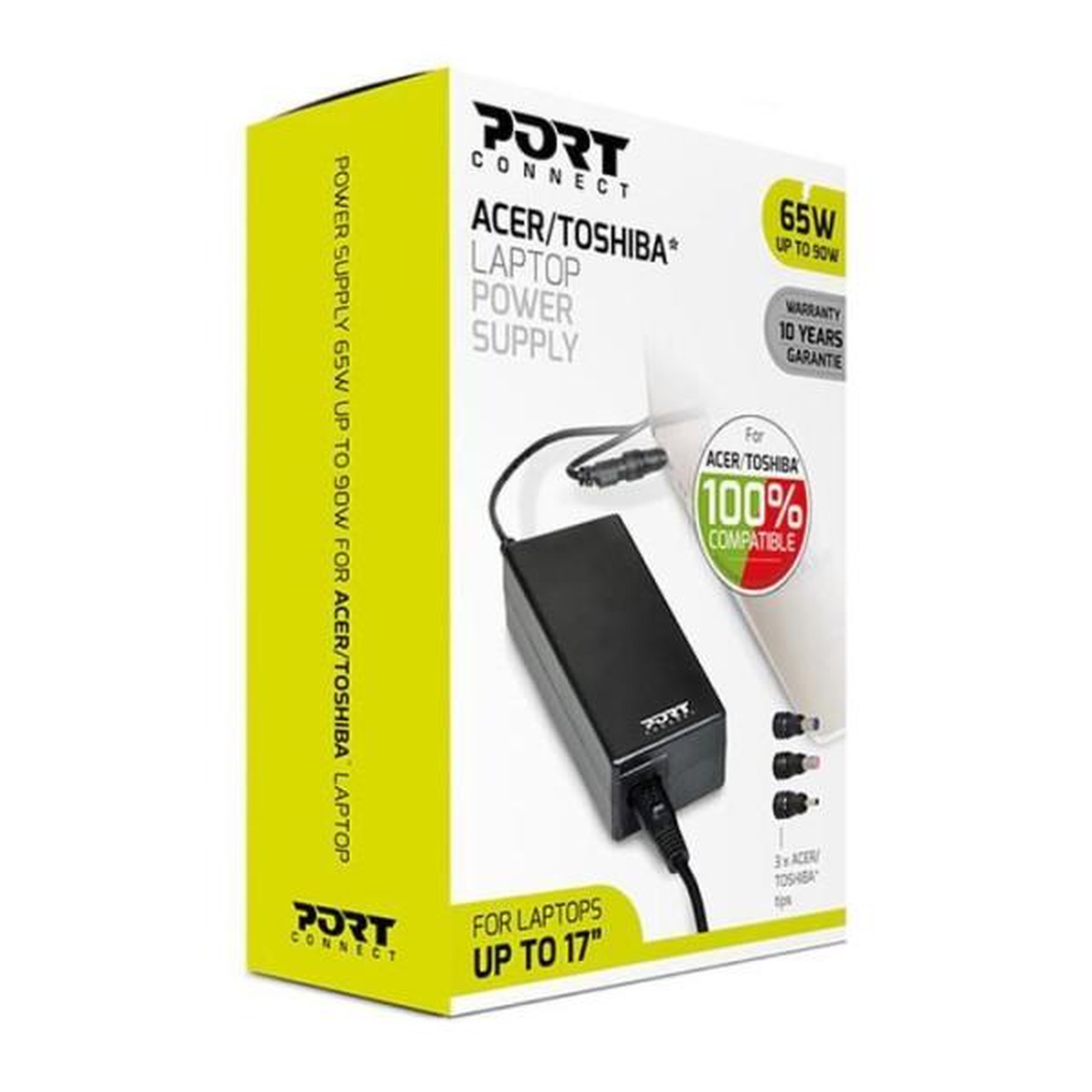 PORT DESIGNS PORT - Adaptateur secteur - CA 100-240 V - 65 Watt - Europe