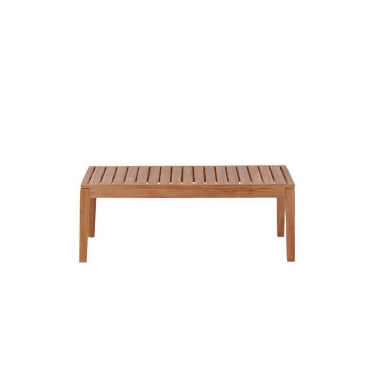 Paris Prix Table Basse de Jardin en Teck  Amlan  110cm Naturel