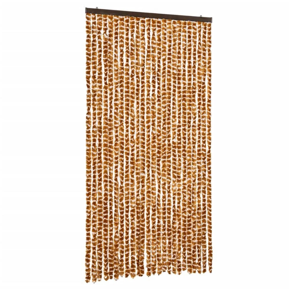 VIDAXL Moustiquaire Ocre et blanc 100x220 cm Chenille