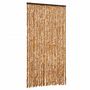 Voir la diapositive 2 : VIDAXL Moustiquaire Ocre et blanc 100x220 cm Chenille