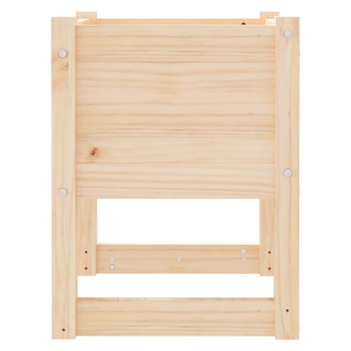 VIDAXL Jardiniere 40x40x52,5 cm Bois massif de pin
