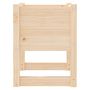 Voir la diapositive 5 : VIDAXL Jardiniere 40x40x52,5 cm Bois massif de pin