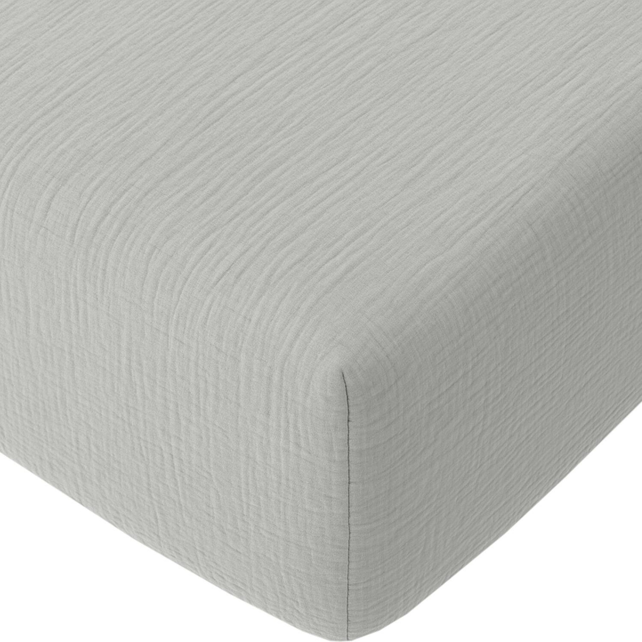 Voir la diapositive 1 : BATON ROUGE Drap housse 1000% gaze de coton