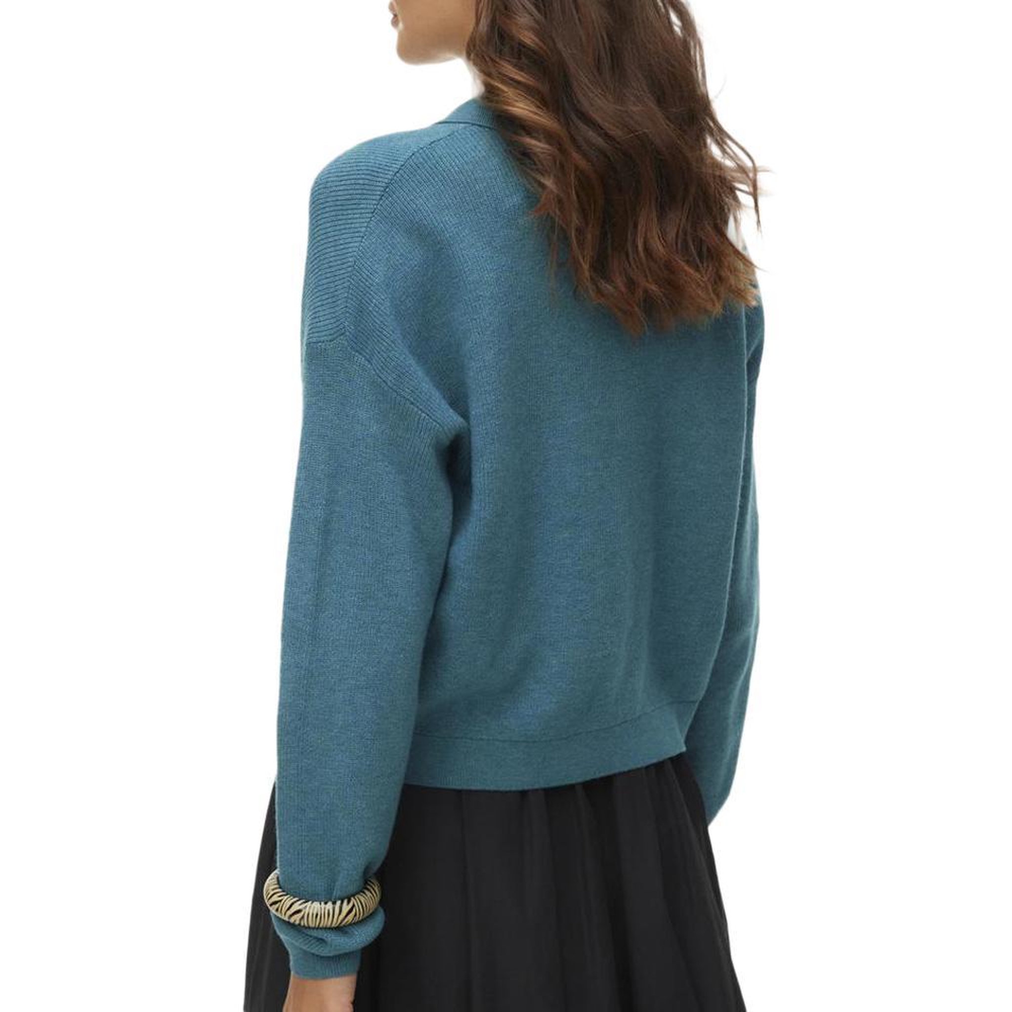 Voir la diapositive 2 : Vero Moda Pull Bleu Femme Vero Moda Exciting