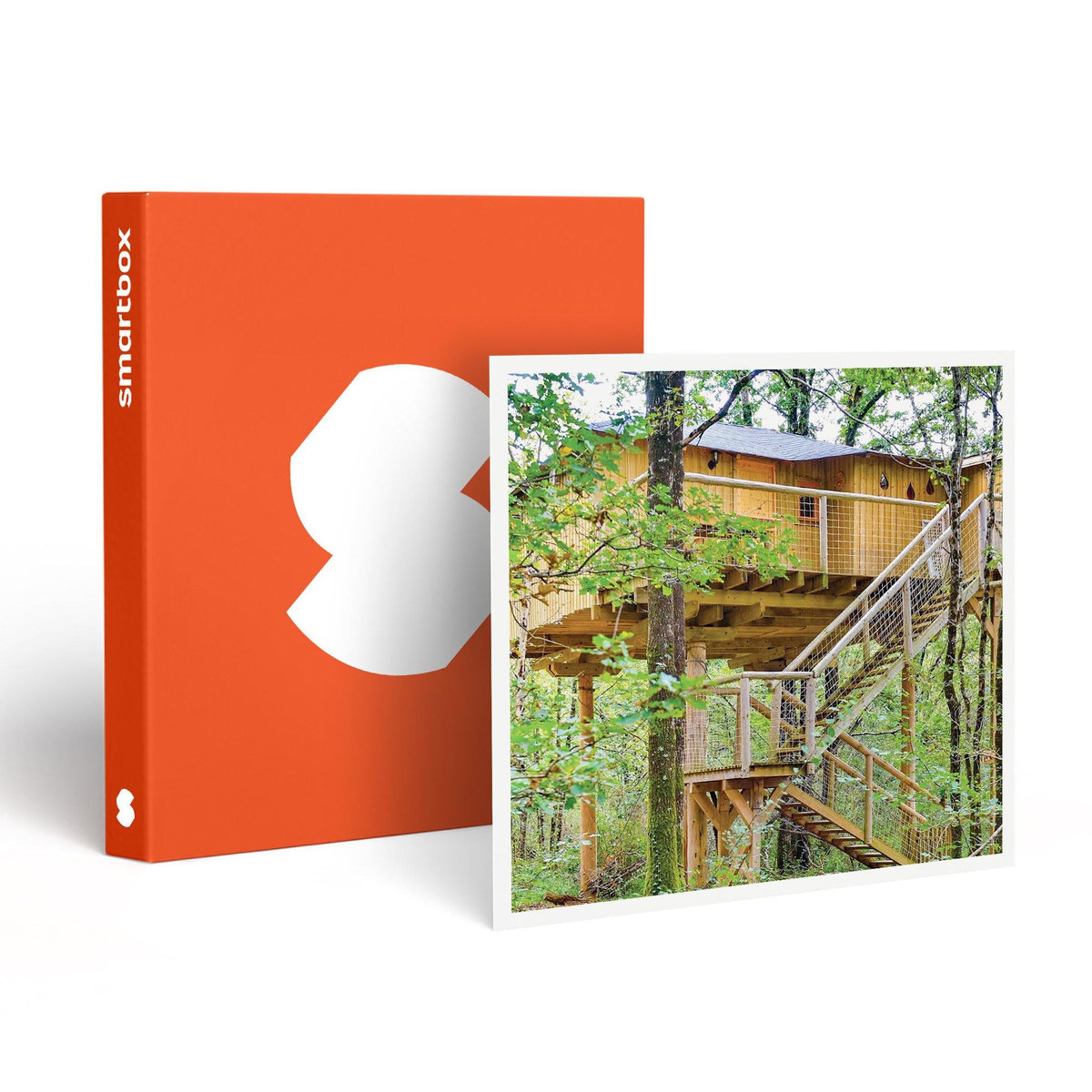 Smartbox 3 jours en famille dans une maison dans les arbres avec mini-golf près de Poitiers - Coffret Cadeau Séjour