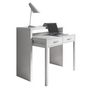 Voir la diapositive 1 : Bureau droit console extensible WORK L98cm, 2 tiroirs