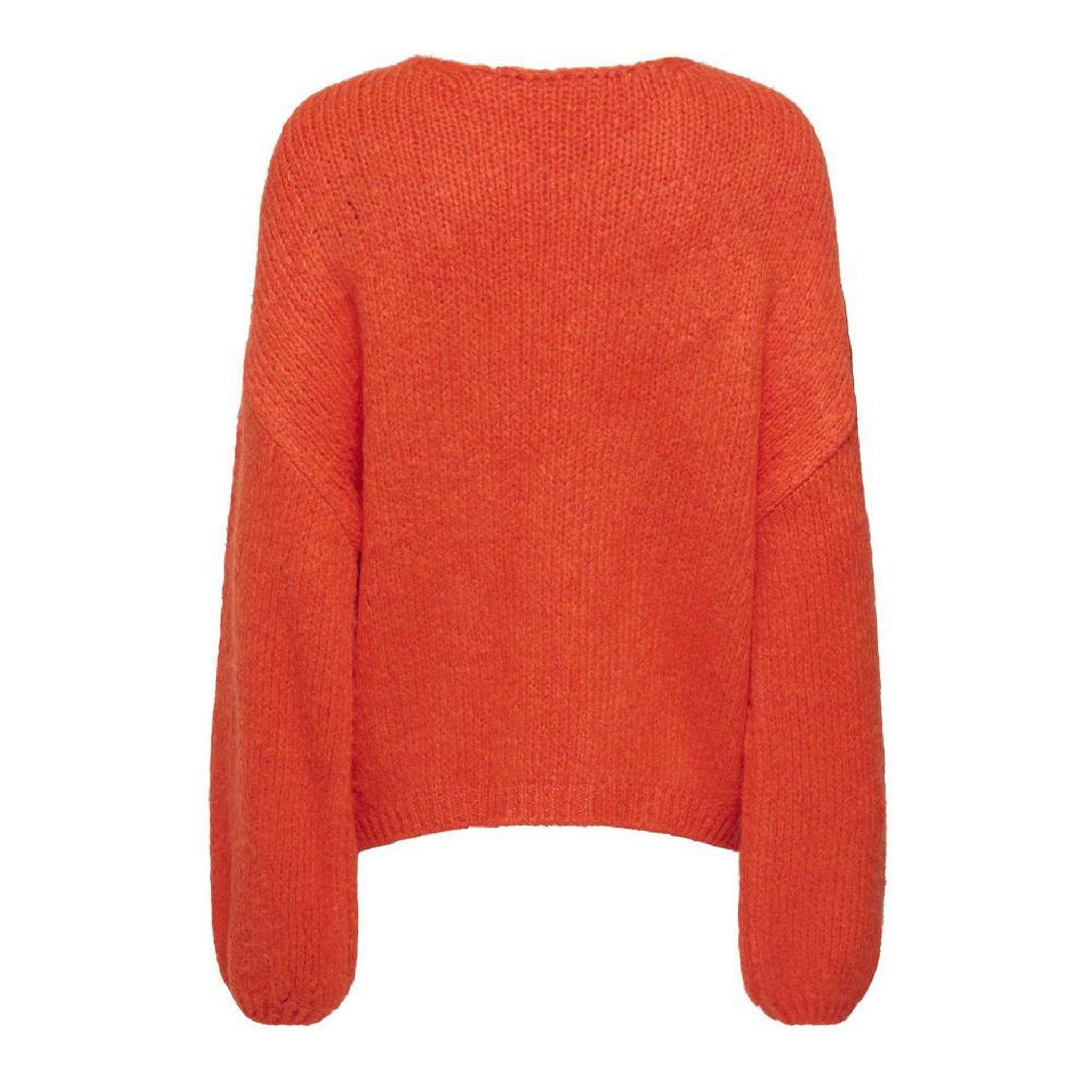 Voir la diapositive 2 : JACQUELINE DE YONG Pull Orange Femme JDY Dinea