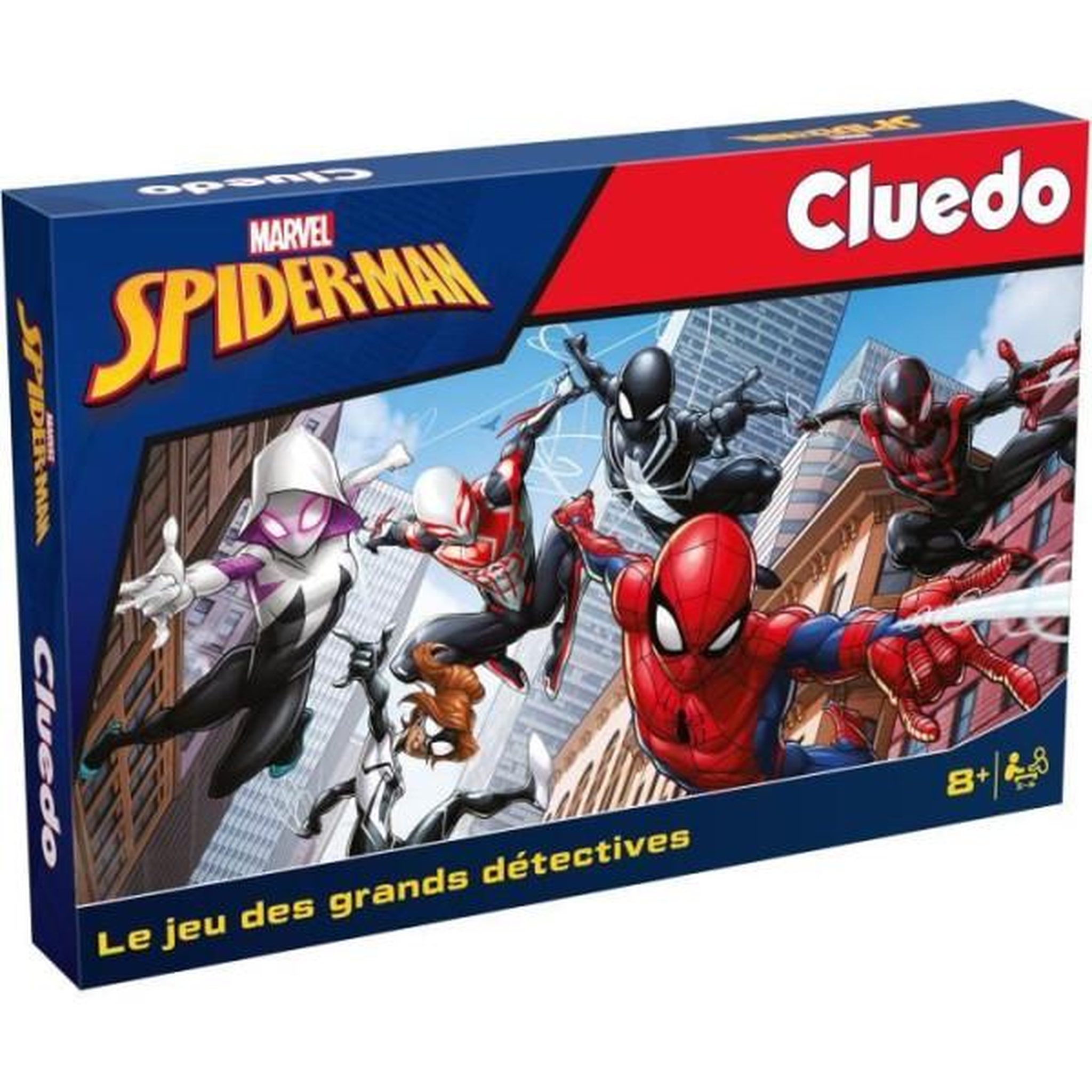 Winning Moves CLUEDO Spider-Man - Jeu de société - WINNING MOVES