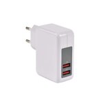 Erard CHARGEUR USB sur Secteur 230V - 5V/2.4A (Smart Charge) + 1A ERARD - 8203