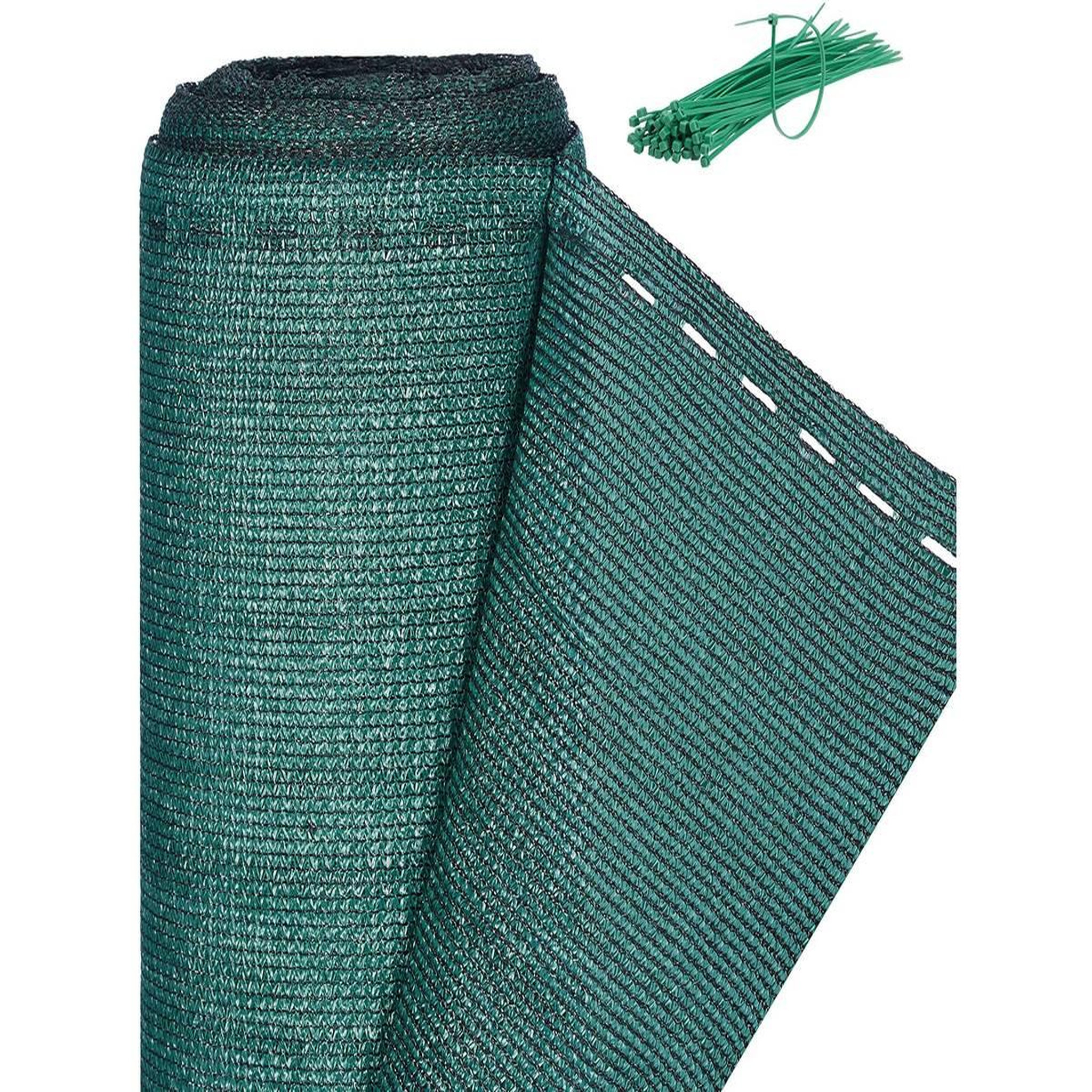 Voir la diapositive 3 : Habitat et Jardin Brise vue synthétique  Verdo  - 2 x 10 m - 90g/m² - Vert
