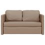 Voir la diapositive 5 : VIDAXL Canape-lit 2 en 1 cappuccino 112x174x55 cm similicuir