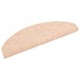 Voir la diapositive 3 : VIDAXL Tapis autoadhesifs de marches 10pcs Marron 65x21x4cm Aiguillete