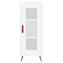 Voir la diapositive 5 : VIDAXL Buffet Blanc brillant 34,5x34x90 cm Bois d'ingenierie